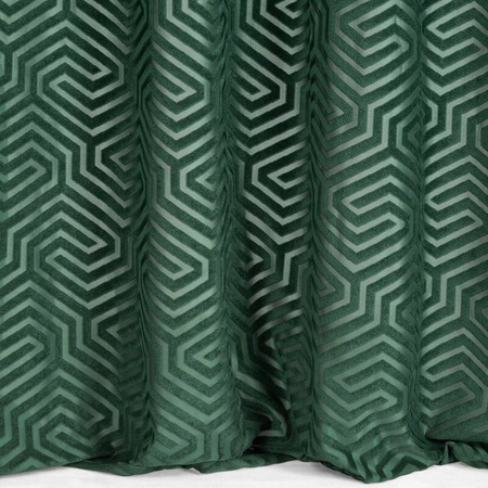 ZASŁONA GOTOWA INGA 140 X 250 CM CIEMNOZIELONY