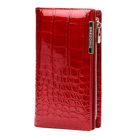 Portfel damski skórzany skóra naturalna Gregorio 