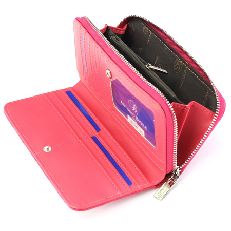 Portfel damski skórzany skóra ekologiczna Antonio Basile