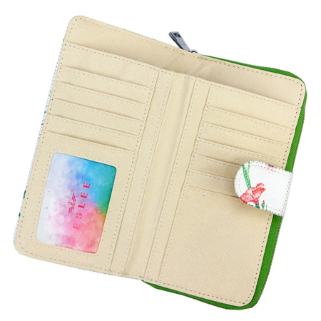 Portfel damski skórzany skóra ekologiczna Esiee