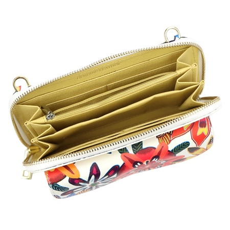 Portfel damski skórzany skóra naturalna Gregorio