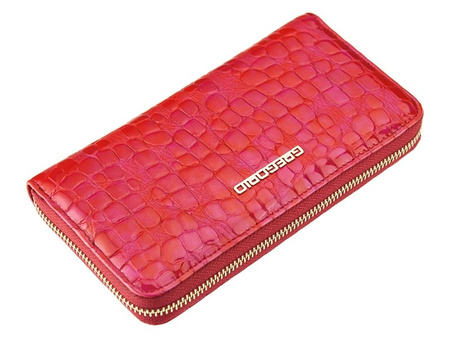 Portfel damski skórzany skóra naturalna Gregorio 