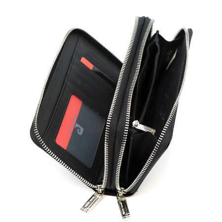 Portfel damski skórzany skóra naturalna Pierre Cardin