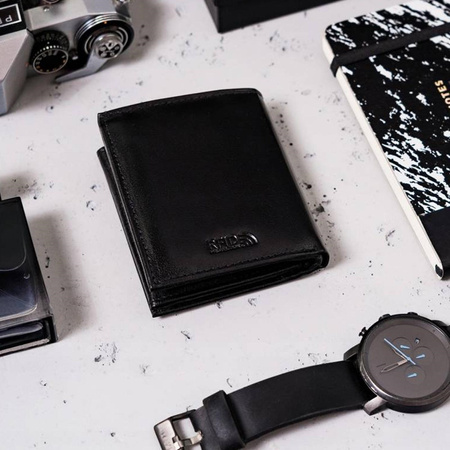 Portfel męski skórzany skóra naturalna  Peterson