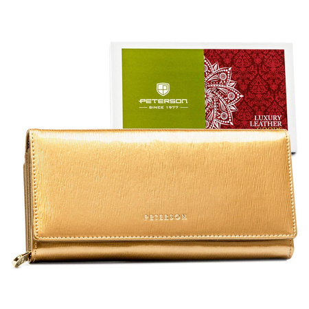 Portfel damski skórzany skóra naturalna  Peterson 