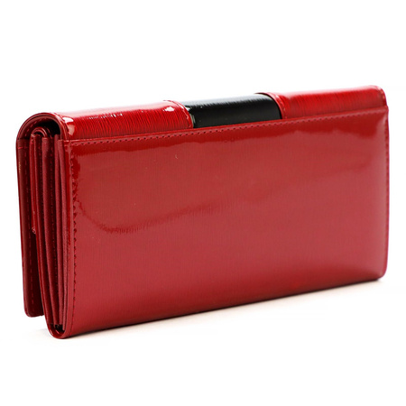 Portfel damski skórzany skóra naturalna Cavaldi