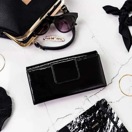 Portfel damski skórzany skóra naturalna  Peterson