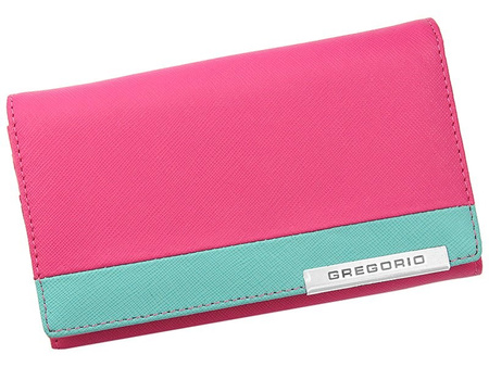Portfel damski skórzany skóra naturalna Gregorio 