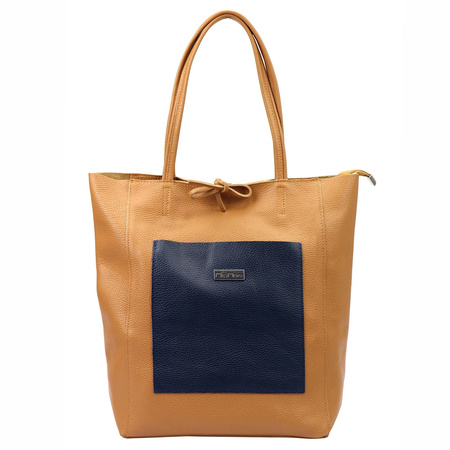 Torebka damska skórzana skóra naturalna MiaMore 