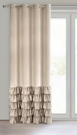 ZASŁONA GOTOWA DANI 140 X 250 CM BEŻOWY