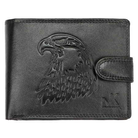 Portfel męski skórzany skóra naturalna Money Kepper 