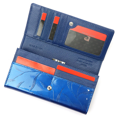 Portfel damski skórzany skóra naturalna Pierre Cardin 