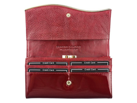 Skórzany pasek SILVER czarny 105-120-cm