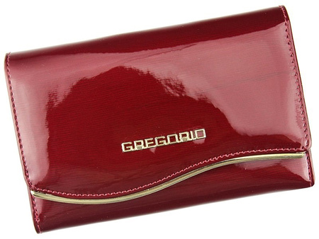 Portfel damski skórzany skóra naturalna Gregorio 