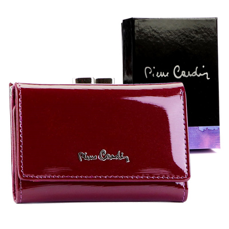 Portfel damski skórzany skóra naturalna Pierre Cardin