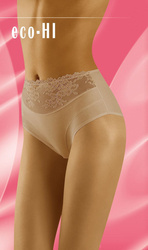WOLBAR FIGI ECO-HI MAJTKI KORONKOWE beżowy L