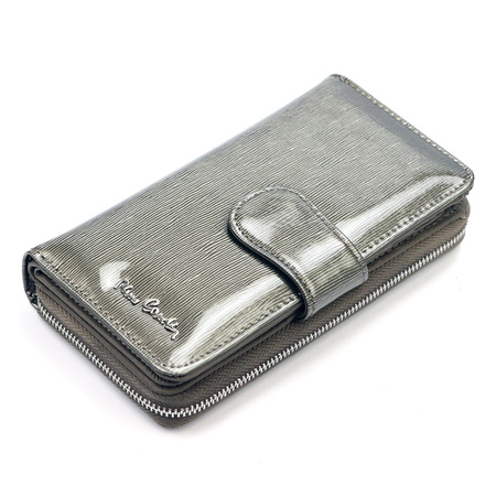 Portfel damski skórzany skóra naturalna Pierre Cardin