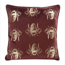 POSZEWKA BLINK 15 45 X 45 CM CIEMNOBORDOWY