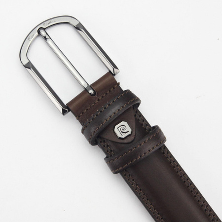 Pasek męski skórzany skóra naturalna Pierre Cardin