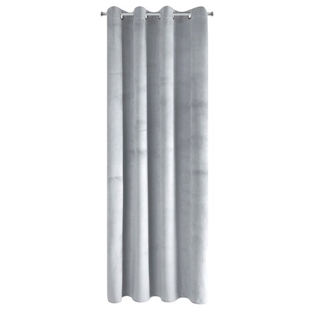 ZASŁONA GOTOWA PIERRE 140 X 250 CM JASNOSZARY