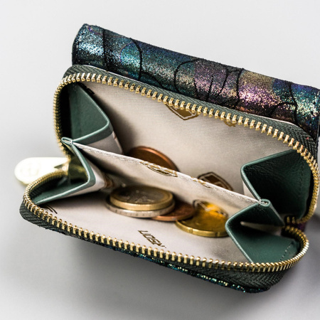 Portfel damski skórzany skóra naturalna  Peterson 