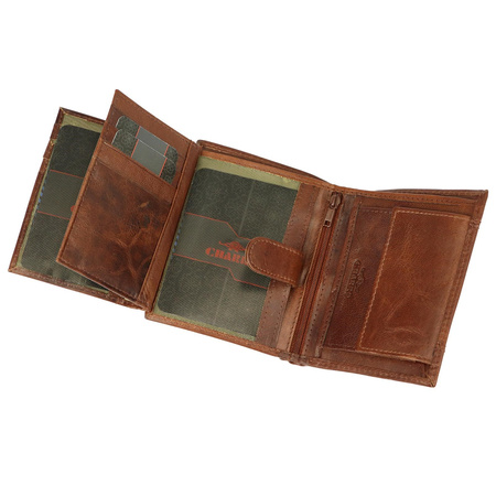 Portfel męski skórzany skóra naturalna Charro 