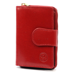 Portfel damski skóra naturalna skórzany Gregorio