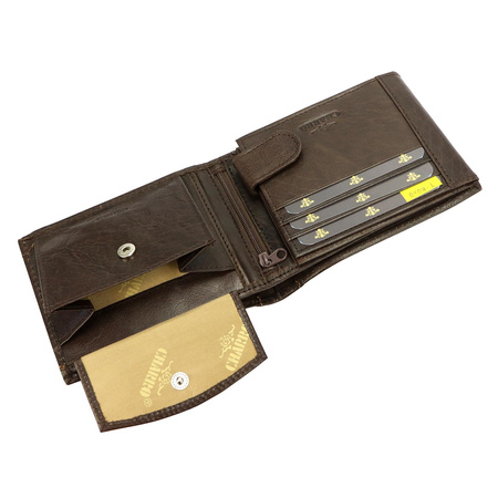 Portfel męski skórzany skóra naturalna Charro 