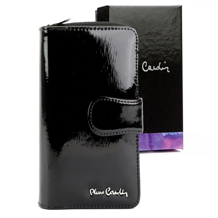 Portfel damski skórzany skóra naturalna Pierre Cardin 