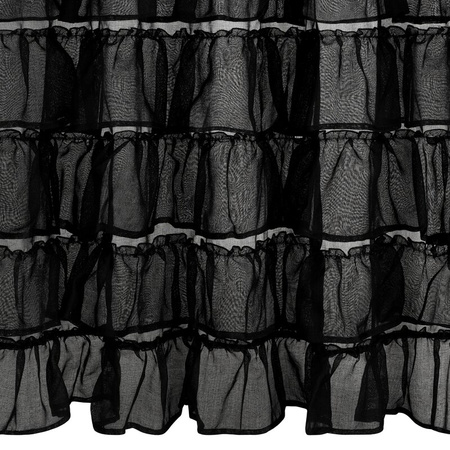 FIRANA GOTOWA DANI 1 NA TAŚMIE 140 X 250 CM CZARNY