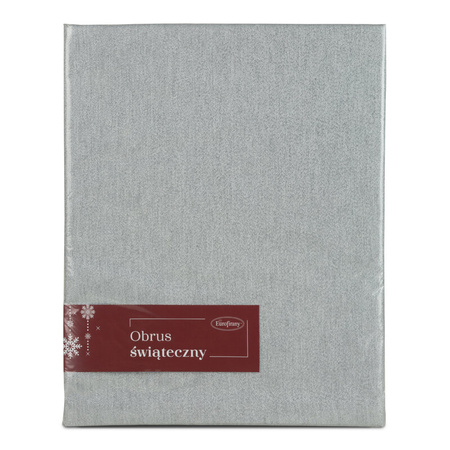 OBRUS FLASH 4 135 X 180 CM SREBRNY