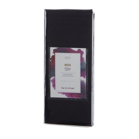 POSZEWKA NOVA COLOUR 40 X 40 CM CZARNY