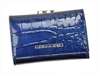 Portfel damski skórzany skóra naturalna Gregorio