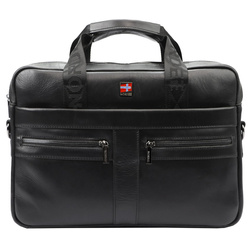 NORDEE teczka skóra naturalna - mężczyzna