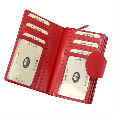 Portfel damski skórzany skóra naturalna El Forrest