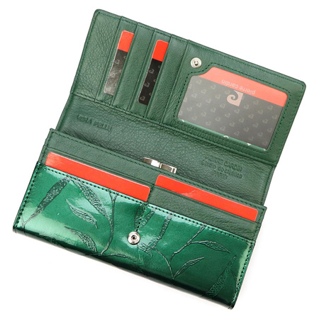 Portfel damski skórzany skóra naturalna Pierre Cardin 