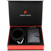 Zestaw na prezent dla mężczyzny portfel i pasek męski skórzany Pierre Cardin