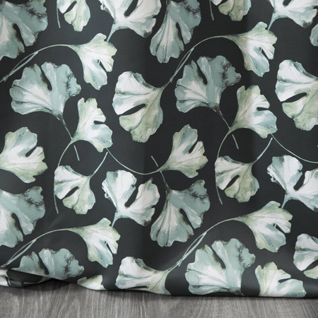 ZASŁONA GOTOWA D91 AIDA 140X250 CM CIEMNOZIELONY