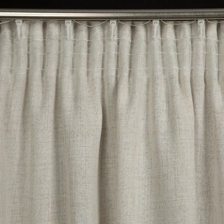 ZASŁONA GOTOWA BLANKA NA TAŚMIE 140 X 280 CM NATURALNY