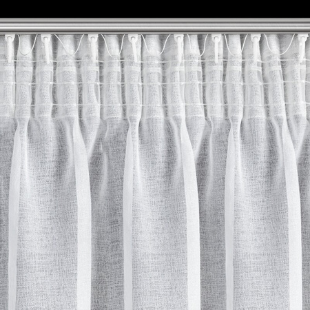 FIRANA GOTOWA LENA NA TAŚMIE 350 X 270 CM BIAŁY