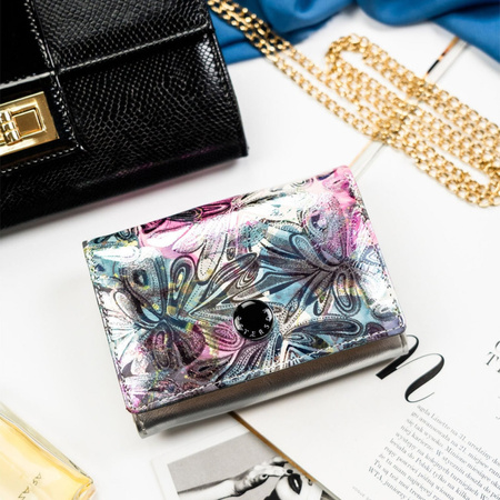 Portfel damski skóra naturalna skórzany Peterson