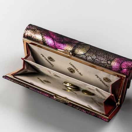 Portfel damski skórzany skóra naturalna  Peterson 