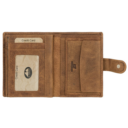 Portfel męski skórzany skóra naturalna El Forrest 