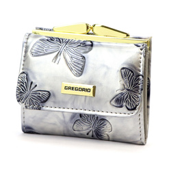 Portfel damski skórzany skóra naturalna Gregorio
