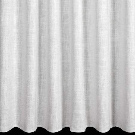 ZASŁONA GOTOWA ROSI 1 NA TAŚMIE 140 X 270 CM BIAŁY