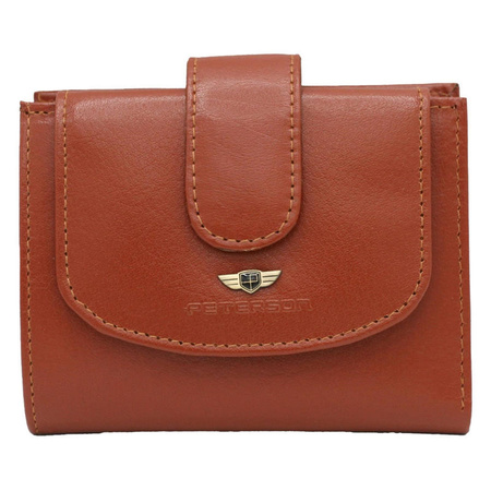 Portfel damski skórzany skóra naturalna Peterson