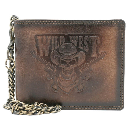 Portfel męski skórzany skóra naturalna  Classic Motorcycles 