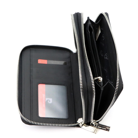 Portfel damski skórzany skóra naturalna Pierre Cardin