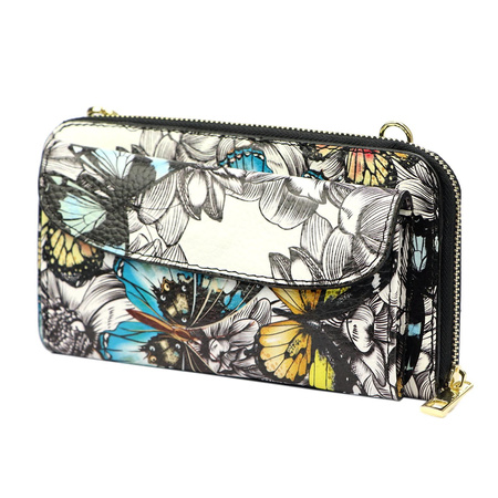 Portfel damski skórzany skóra naturalna Gregorio