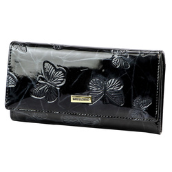 Portfel damski skóra naturalna skórzany Gregorio